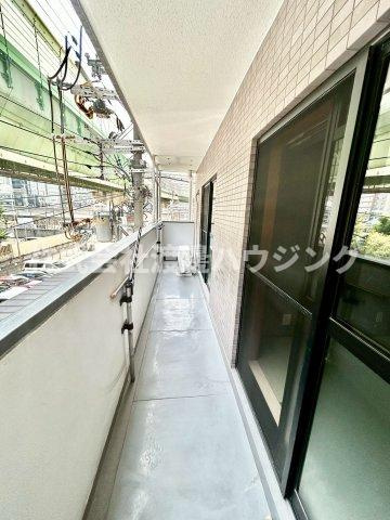 クレールタキタのバルコニー