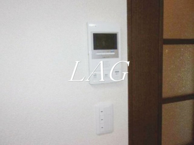 【セキュリティ】 | パークレジデンス大森 | モニター付きインターホン(同仕様)です。