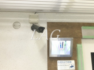 【セキュリティ】 | ユニハイツ勝どき | 防犯カメラです。