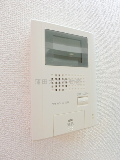 インベスト羽田Ⅲの設備|TVモニター付インターホン