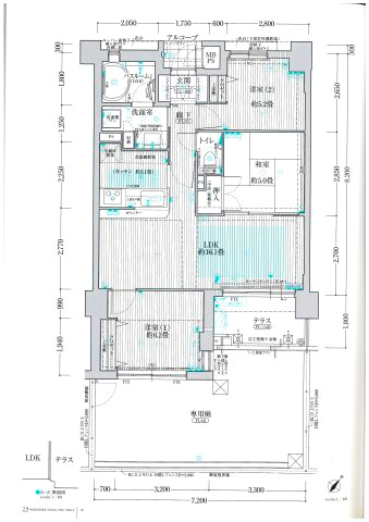 【間取り】 | ワコーレ須磨ザ・フィールズ | 3LDK庭付物件です