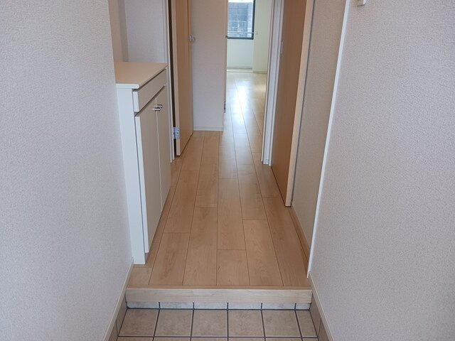 グランドソレーユⅢの玄関