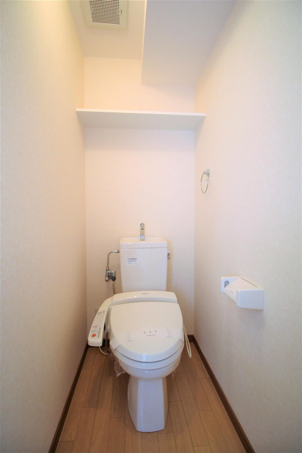 テル・クレールのトイレ|ウォシュレット付きトイレ