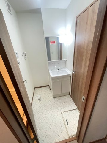 ドミール鹿島の洗面所