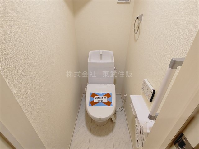 【トイレ】 | 富士見市渡戸1丁目　全14棟　2号棟 | ゆったりとした空間のトイレです