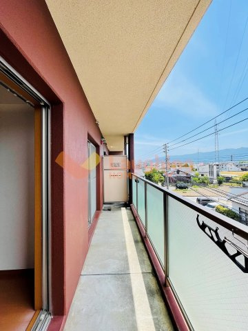 シェトワのバルコニー|お洗濯にも便利なバルコニー付き