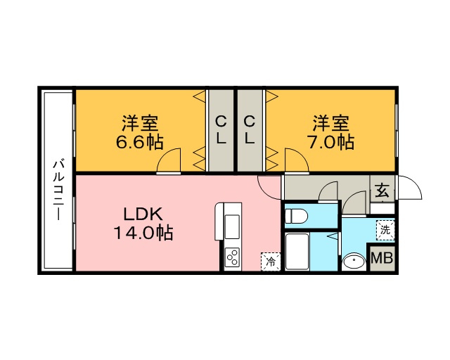 シェトワの間取り