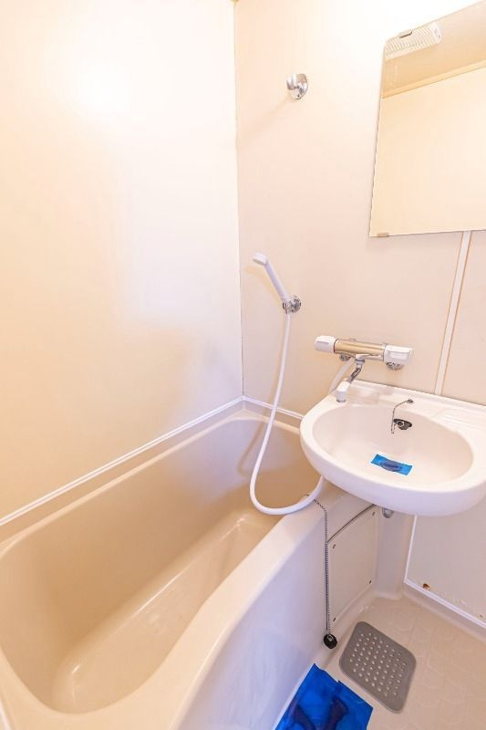 ハイムウチダの浴室