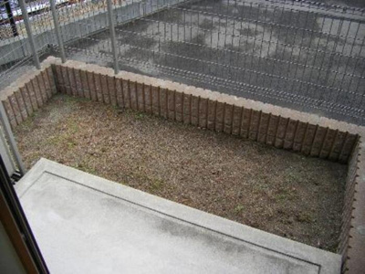 【バルコニー】 | Casa JR箱崎 A棟 | 1階・2階バルコニー付きです