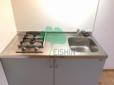 【キッチン】 | Casa JR箱崎 A棟 | ガスコンロ2口システムキッチン