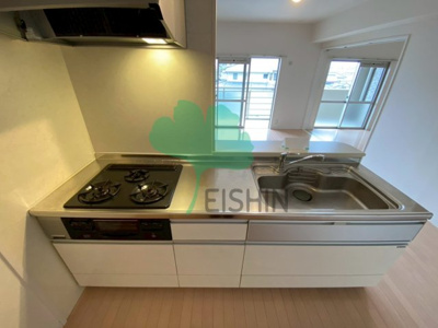 【キッチン】 | シャトーポルテ2番館 | シンプルな清潔感のあるキッチンです！