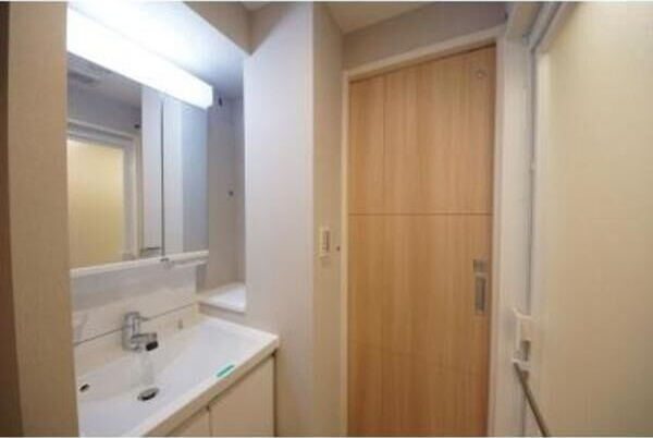 ルーエ錦の洗面所