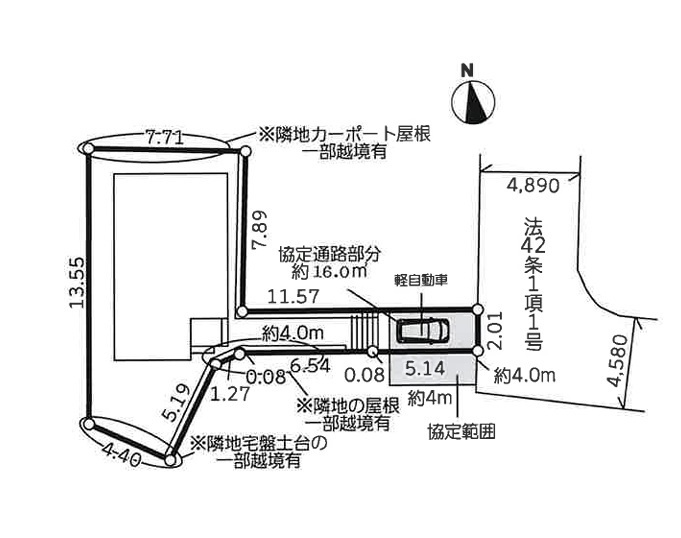 横浜市保土ケ谷区法泉3丁目　新築戸建【仲介手数料無料】の区画図