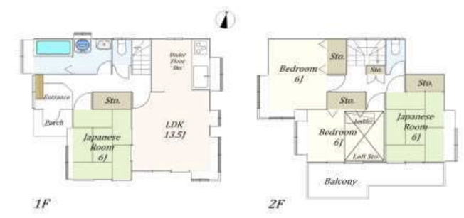 【間取り】 | 白岡市西10丁目　中古戸建