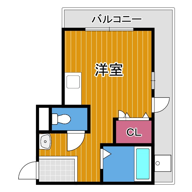 白石マンションの間取り