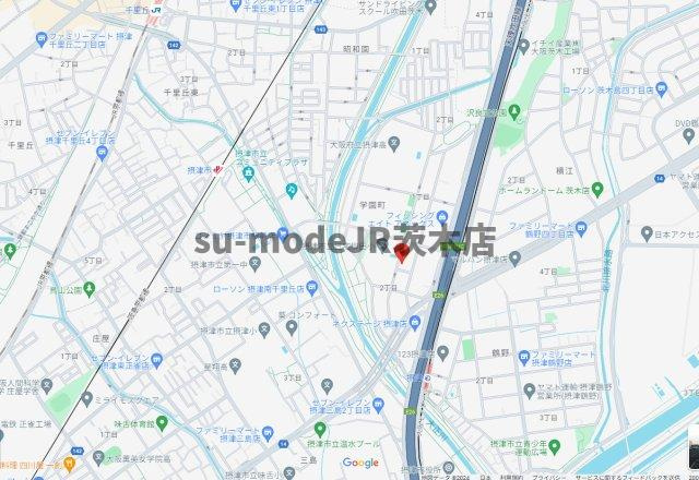 シャトーモンシェールの地図