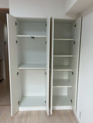 中野区鷺宮２丁目の賃貸マンションの収納