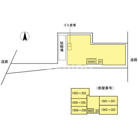 スペチアーレの区画図
