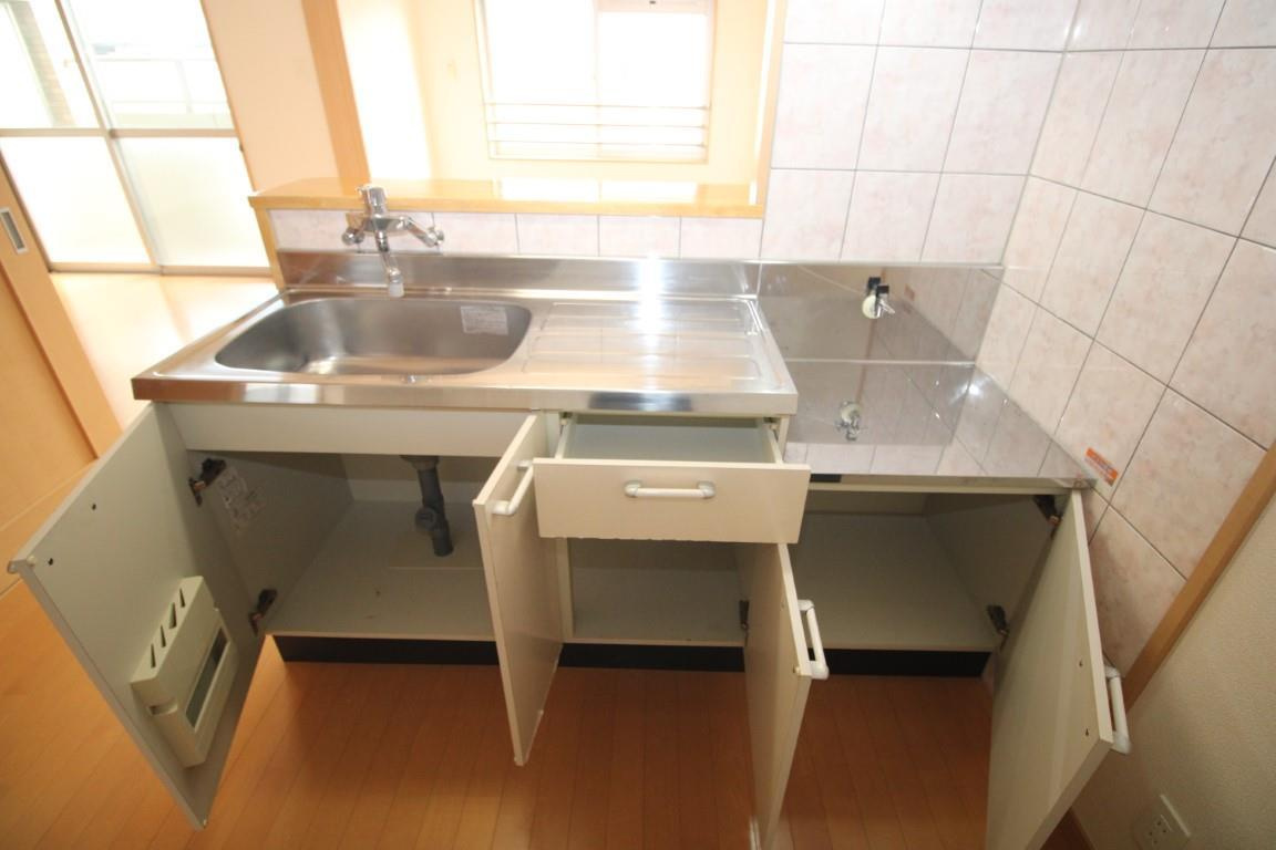 アンシャンテ・Iのキッチン|キッチン下部収納