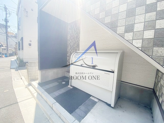 ハーモニーテラス荒川のその他共用部分|敷地内ゴミ捨て場です。