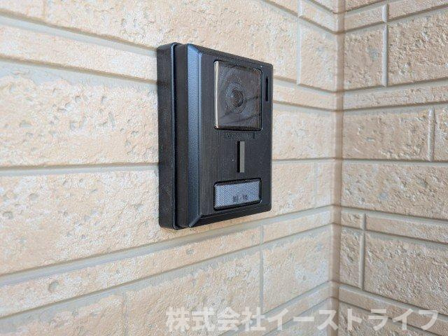 【新築戸建】　いわき市佐糠町第8のセキュリティ|4号棟写真　テレビモニター付きインターフォン