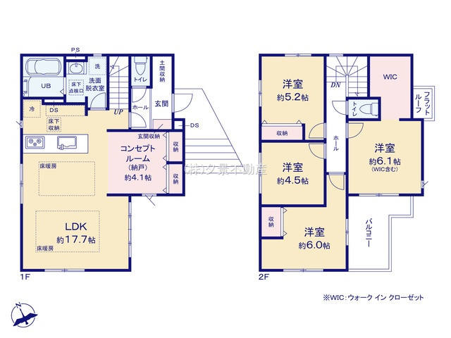 《仲介手数料無料》見沼区東大宮６丁目43-14新築一戸建てKEIAI GRACE