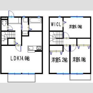 【間取り】 | ザ・ニューブライト大島