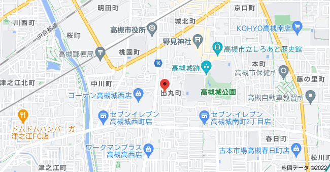 【地図】 | フジパレス高槻出丸町