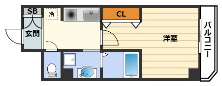 IF西梅田の間取り