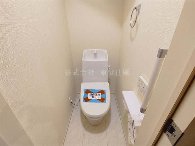 【トイレ】 | 富士見市渡戸1丁目　全14棟　4号棟 | ゆったりとした空間のトイレです