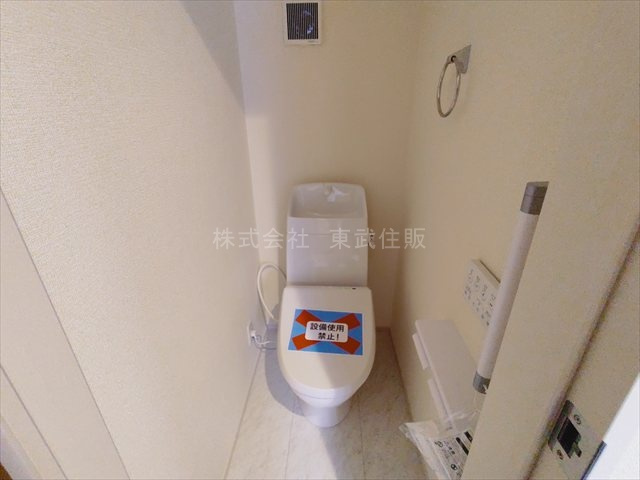 【トイレ】 | 富士見市渡戸1丁目　全14棟　4号棟 | 2階トイレです