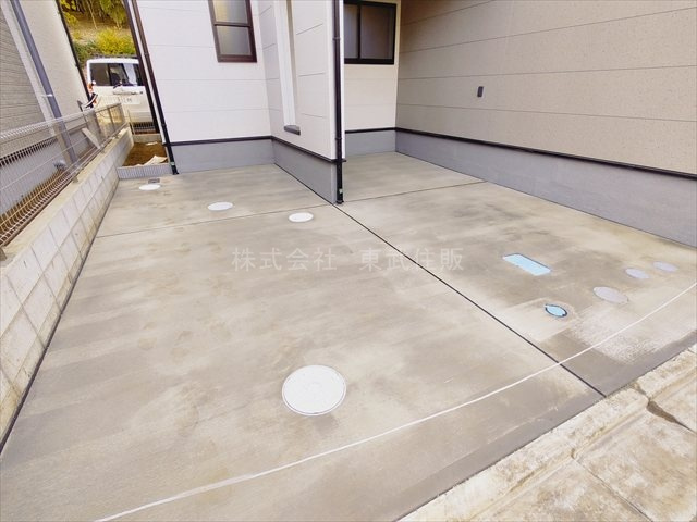 【駐車場】 | 富士見市渡戸1丁目　全14棟　4号棟 | カースペース2台可能です