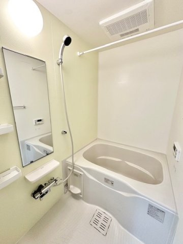 カーサコルティーレ　Ⅱの浴室|コンパクトで使いやすいお風呂です