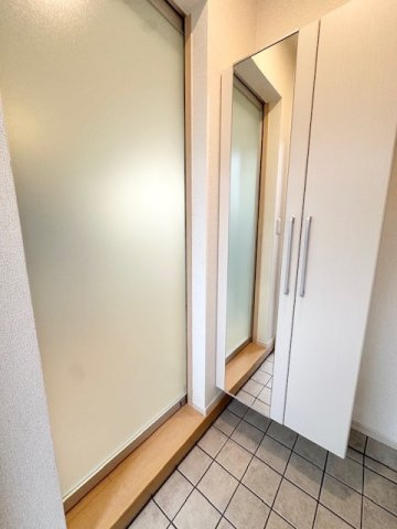 カーサコルティーレ　Ⅱの玄関|落ち着いた玄関です