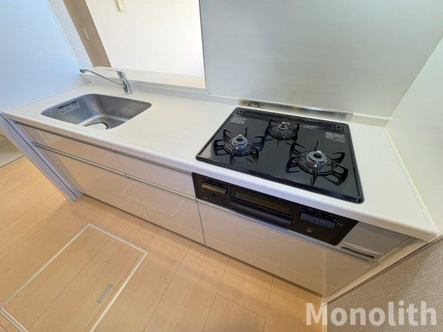 ブルームコートA棟のキッチン