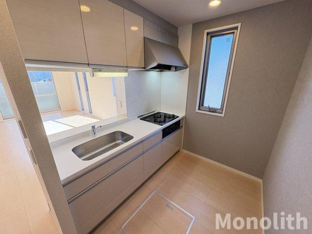 ブルームコートA棟のキッチン