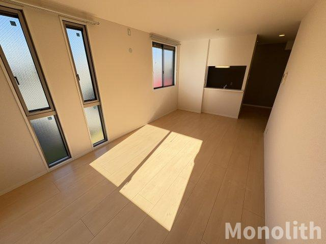 ブルームコートA棟の居間・リビング