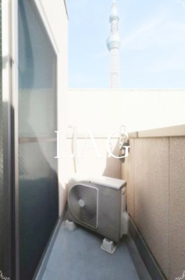 【バルコニー】 | エクセル向島 | バルコニーです。