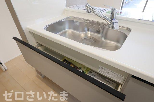 《仲介手数料無料》見沼区堀崎町583-1新築一戸建てリーブルガーデンのキッチン