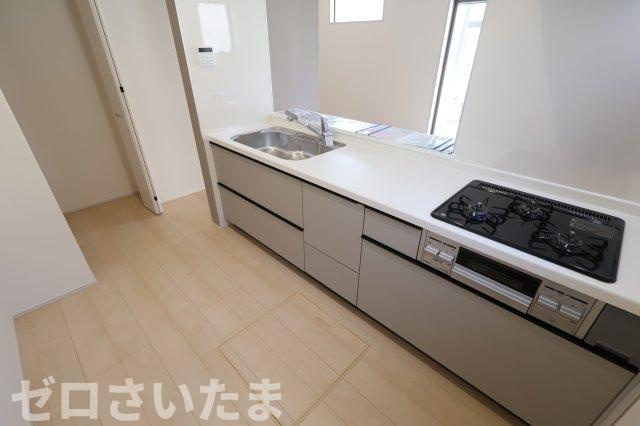 《仲介手数料無料》見沼区堀崎町583-1新築一戸建てリーブルガーデンのキッチン