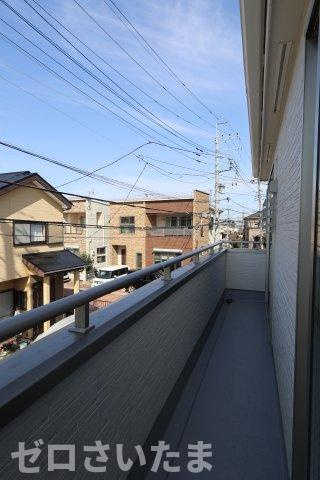 《仲介手数料無料》見沼区堀崎町583-1新築一戸建てリーブルガーデンのバルコニー