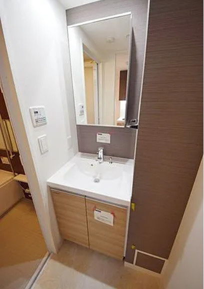 ベルフェリーク木場の洗面所