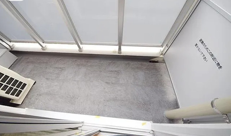 ベルフェリーク木場のバルコニー