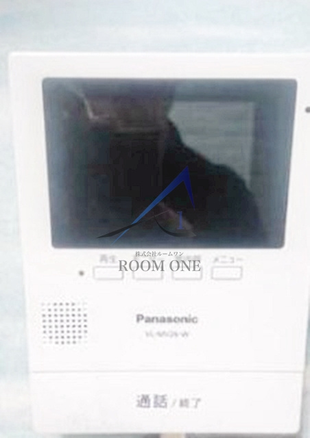 ノースプラザのセキュリティ|モニター付きインターホンです。