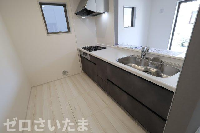 《仲介手数料無料》見沼区堀崎町583-1新築一戸建てリーブルガーデンのキッチン