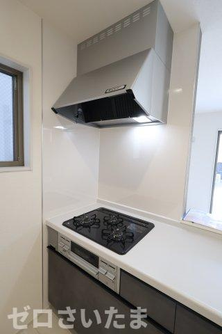《仲介手数料無料》見沼区堀崎町583-1新築一戸建てリーブルガーデンのキッチン