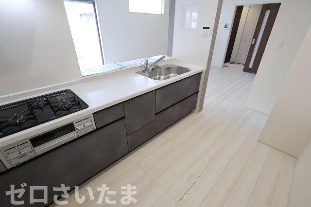 《仲介手数料無料》見沼区堀崎町583-1新築一戸建てリーブルガーデンのキッチン