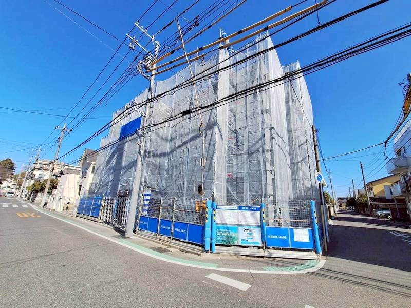 （仮称）千葉市稲毛区小仲台メゾンの外観パース|★新築★★旭化成ヘーベルメゾン★ペット飼育可能★