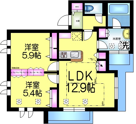 （仮称）千葉市稲毛区小仲台メゾンのロビー|★新築★★旭化成ヘーベルメゾン★ペット飼育可能★