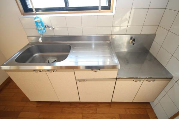 サングリーン藤沢IIのキッチン|流し台